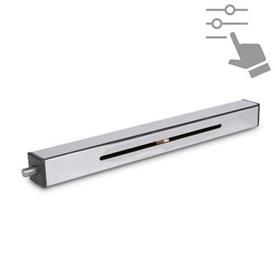 GN 2911 Square Linear Actuators, Steel / Stainless Steel, with One Connector, Configurable 