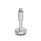 GN 31 Piedini di livellamento, acciaio INOX, con disco antiscivolo Tipo (base): C3 - Finitura lucida, gomma vulcanizzata, nero
Versione (vite): W - Con bussola regolabile, filettatura coperta e sede per chiave in basso