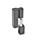 GN 161.2 Hinges, Zinc Die Casting, Detachable Color: SW - Black, RAL 9005, textured finish
Type: R - Fixed bearing (pin) right
