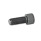 GN 606 Vis à bille orientable, acier Type: VR - bille plate, avec butée de fin de course orientable, ondulée