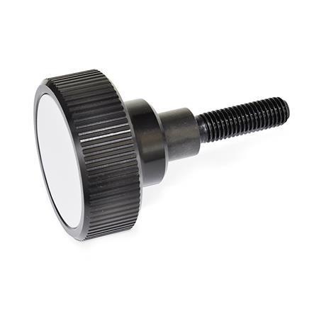 Drehmoment-Rändelgriffschrauben GN 3663: Griff Aluminium, Drehmomentmechanik Stahl