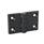 GN 237.1 Hinges, Plastic, Horizontally Elongated Hinge wings: l3 = l4 - elongated on both sides