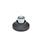 GN 343.3 Leveling Feet, Foot Plastic / Internal Thread Steel Type: A - Without rubber pad