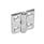 GN 237 Edelstahl-Scharniere Werkstoff: A4 - Edelstahl
Form: A - 2x2 Bohrungen für Senkschrauben