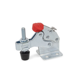 GN 820.6 Toggle Clamps, Steel / Stainless Steel, Operating Lever with T-Handle Type: MLC - With lock mechanism, with two flanged washers and clamping screw GN 708.1<br />Material: ST - Steel