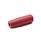 GN 519.2 Cylindrical Knobs, Plastic Color: RT - Red, RAL 3000