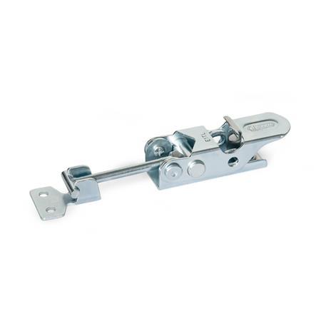 WPPQWP 2 PZ Chiusure Eccentriche Con Sicurezza, Chiusura Sponda Per Rimorchi 1210795