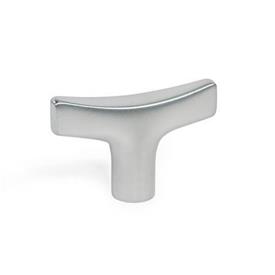 GN 5063 Poignées en T, inox Finition: MT - finition grenaillée mate