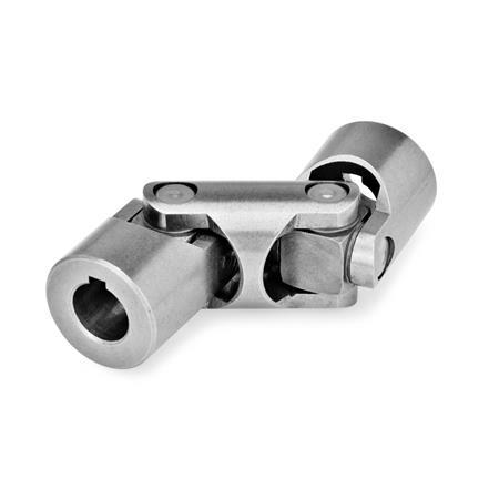 DIN 808 Universal Joints with Needle Bearing Bore code: K - With keyway
Type: DW - Double, needle bearing