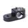 GN 277.1 Laschen-Verfahrschlitten, Aluminium d1: G - mit Gleiteinsatz
Oberfläche: SW - schwarz, RAL 9005, strukturmatt