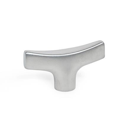 GN 8340 Stainless Steel Wing Nuts, AISI 316 Finish: MT - Matte shot-blasted finish