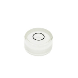 GN 2281 Bull´s Eye Spirits Levels, Housing Aluminum, for Installation in Plates and Housings Finish / Material: KT - Plastic<br />Filling: K - Colorless-transparent<br />Identification no.: 1 - without contrast ring