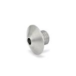 Positioning Bushings, Stainless Steel , for Indexing Plungers / Cam Action Indexing Plungers, with Ramping Cone