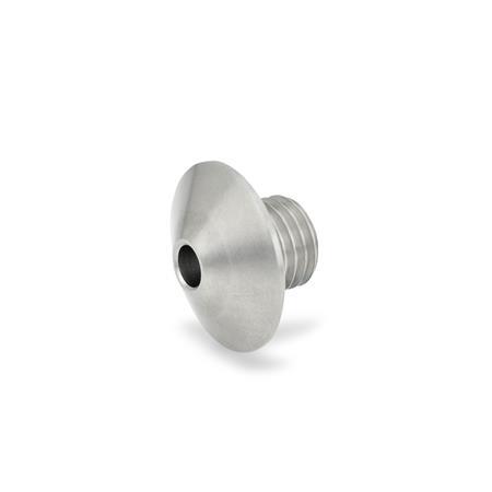 GN 412.5 Stainless Steel Positioning Bushings with Ramping Cone 