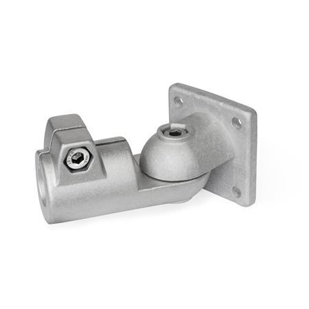 GN 282 Swivel Clamp Connector Joints, Aluminum Type: S - Stepless adjustment
Finish: BL - Plain, Matte shot-blasted