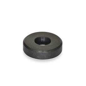 GN 6341 Washers, Steel Finish: BT - Blackened<br />Type: A - With cylindrical bore