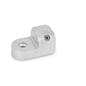 GN 483 T-Swivel Mounting Clamps, Aluminium Finish: MT - Matte finish, tumbled<br />Type: A - with Bore