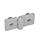 GN 159 Hinges for Profile Systems, Plastic Color: LG - Gray, matte finish
Identification no.: 1 - Without safety hand levers