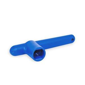 GN 1151 Socket Keys for Latches GN 115 and GN 1150, Plastic, Hygienic Design 