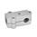 GN 193 Abrazaderas de conexión en ángulo, aluminio d<sub>1</sub> / s<sub>1</sub>: V - Cuadrado
d<sub>2</sub> / s<sub>2</sub>: B - Orificio
Acabado: BL - natural, granallado mate