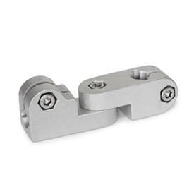 GN 283 Gelenk-Klemmverbinder, Aluminium Oberfläche: BL - bank, gestrahlt, matt