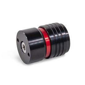 GN 1050 Quick Release Couplings Type: I - With internal thread<br />Coding: L - Floating bearing