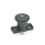 GN 822.8 Mini Indexing Plungers Zinc die casting, Plastic Knob Type: B - Without rest position