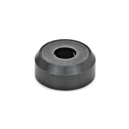 Patins GN 6311.1: pour vis de pression DIN 6332/pour vis à broche DIN 6304/DIN 6306, acier