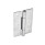 GN 136 Sheet Metal Hinges, Stainless Steel, Square or Vertically Elongated Material: A4 - AISI 316
Type: B - With through-holes
Length: l2 (1,5) - 1,5-fach verlängert