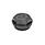 GN 742 Threaded Plugs with and without Symbols, Viton-Seal, Aluminum, Resistant up to 180°C Type: ASS - With DIN drain symbol, anodized, black
Identification no.: 1 - Without vent hole