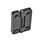 GN 222 Hinges with 4 Indexing Positions, Plastic Type: SH - 2x2 bores for countersunk screws