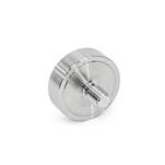 Retaining Magnets, Samarium-Cobalt (SmCo), Housing Stainless Steel, with Threaded Stud