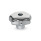 GN 6336 Boutons étoile, inox AISI 316 Type: D - avec alésage traversant fileté