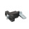GN 724.2 Pistoncini di posizionamento a molla, acciaio/acciaio INOX, con perno smussato, con flangia per montaggio a filo N° identificativo: 4 - Smusso a sinistra
Tipo: B - Levetta di chiusura parallela alla flangia
Materiale/Finitura: SW - Nero, RAL 9005, finitura strutturata