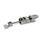 GN 761.1 Toggle Latches, Steel / Stainless Steel, with Lock Mechanism Type: T - Latch bolt with T-head, with catch
Material: NI - Stainless steel