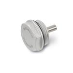 Magnetic Plugs, Aluminum, FPM/FKM Seal, Resistant up to 180 °C, Plain