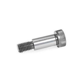 ISO 7379 Shoulder Screws, Steel, with Collar 