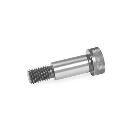 ISO 7379 Shoulder Screws, Steel, with Collar 