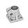 GN 163 Base Plate Connector Clamps, Aluminum Finish: BL - Plain finish, matte shot-blasted