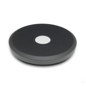 GN 923 Disk Handwheels, Aluminum, Powder Coated Type: A - Without handle<br />Color: SW - Black, RAL 9005, textured finish