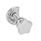 GN 119 Latches, Stainless Steel, Operation with Socket Key / Operating Elements Material: NI - Stainless steel
Type: SG - With star knob