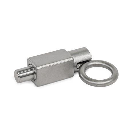 Puntine A Sfera Con Molla In Acciaio Inox 304 - 20 Pezzi 3x4mm, Senza Gradino, Per Meccanica E Mobili