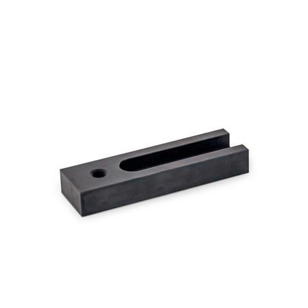 GN 9190.3 Slotted Support Blocks for Side Clamps GN 9190 / GN 9190.1 / GN 9190.2 