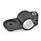 GN 278 Swivel Clamp Connectors, Aluminum Type: IV - With internal serration
Finish: SW - Black, RAL 9005, textured finish