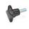 GN 6335.4 Hand Knobs with Threaded Stud, Plastic, Threaded Stud Steel Material: SK - Plastic, Phenolic resin (PF)