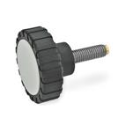 Knurled Screws with Brass / Plastic / Spherical Pivot