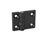 GN 237.1 Hinges, Plastic, Horizontally Elongated Hinge wings: l3 ≠ l4 - elongated on one side