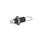 GN 413 Indexing Plungers, Steel Type: AK - Without rest position, with lock nut