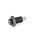 GN 313 Spring Bolts, Steel, Plunger Pin Retracted in Normal Position Material: ST - Steel
Type: DK - With lock nut, without knob
Identification no.: 2 - Plunger pin with internal thread