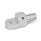 GN 483 Noix de serrage orientables en T, Aluminium Finition: MT - Mate, baratté
Type: W - avec goujon